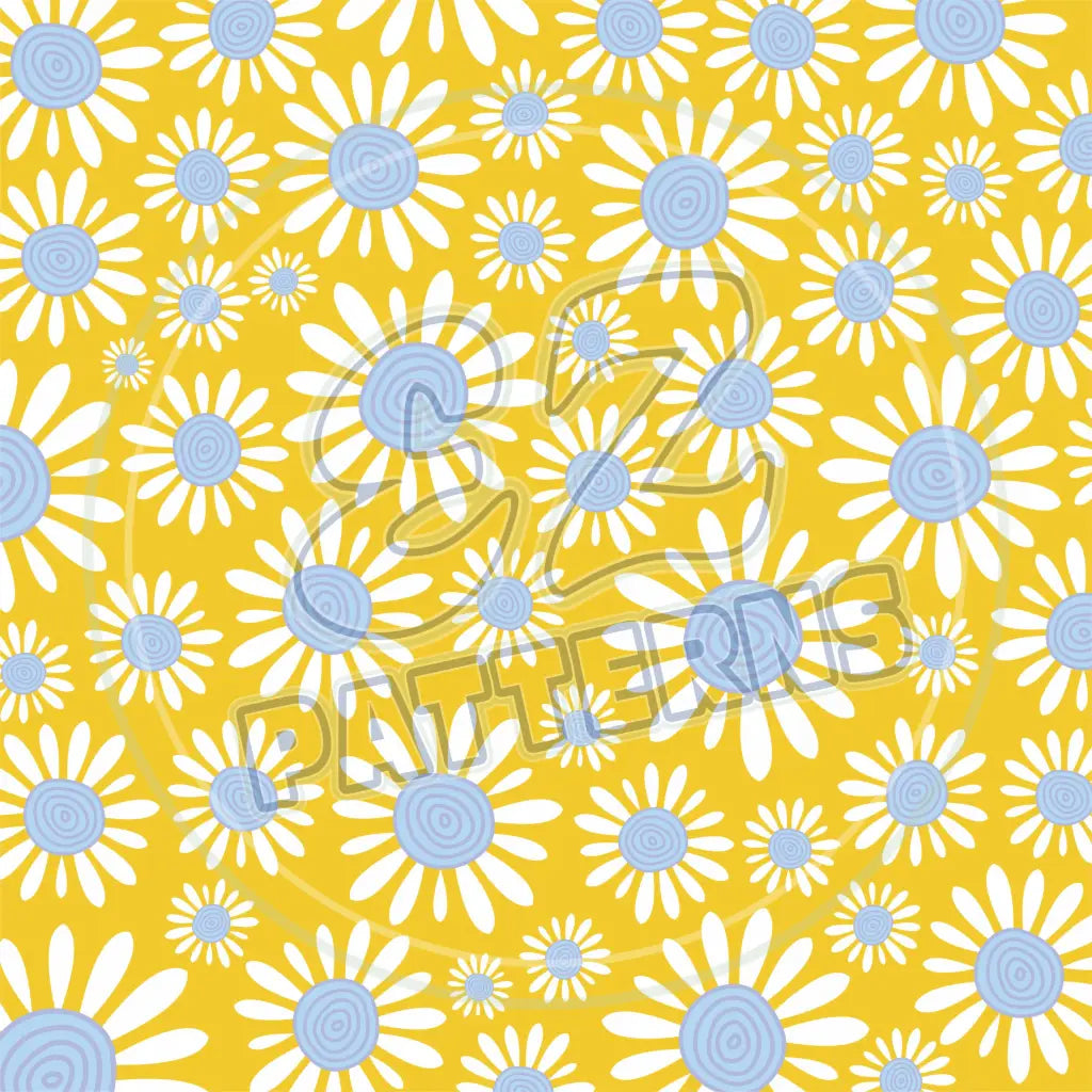 Daisy Crazy 009 Printed Pattern Vinyl