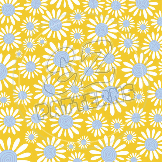 Daisy Crazy 009 Printed Pattern Vinyl