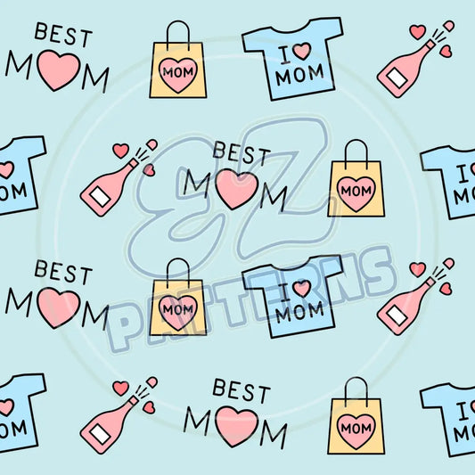 Doodle Mom 003 Printed Pattern Vinyl