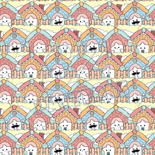 Dumpling Dudes 006 Printed Pattern Vinyl