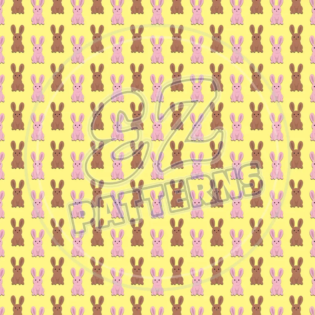 Easter Chocolate 003 Printed Pattern Vinyl