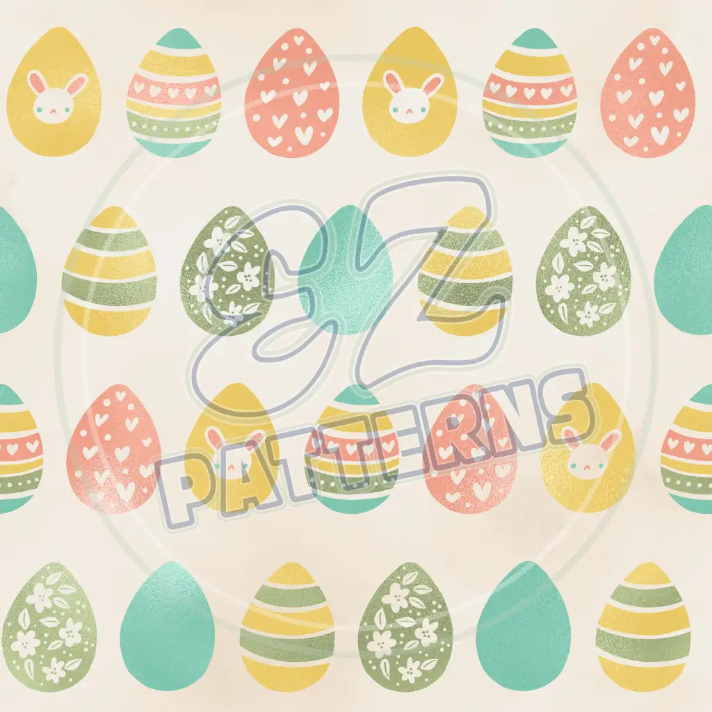 Easter Party 007 Printed Pattern Vinyl