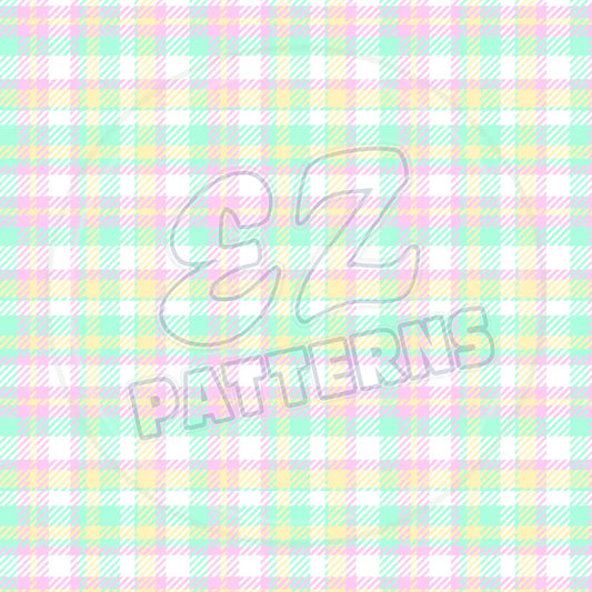 Easter Plaid 004 Printed Pattern Vinyl