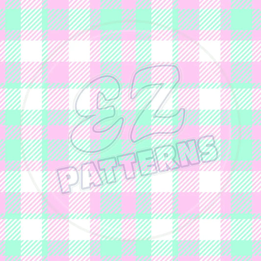 Easter Plaid 011 Printed Pattern Vinyl