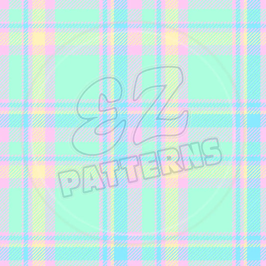 Easter Plaid 013 Printed Pattern Vinyl