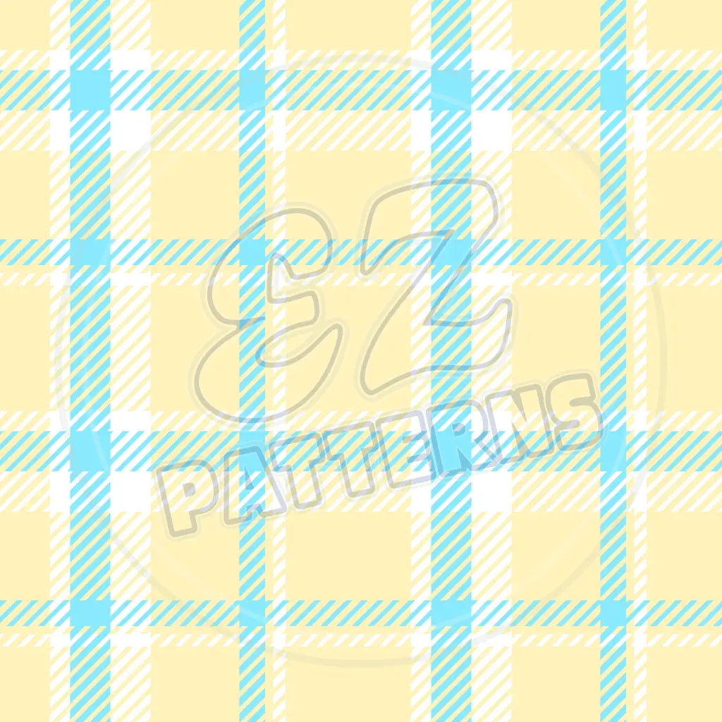 Easter Plaid 014 Printed Pattern Vinyl