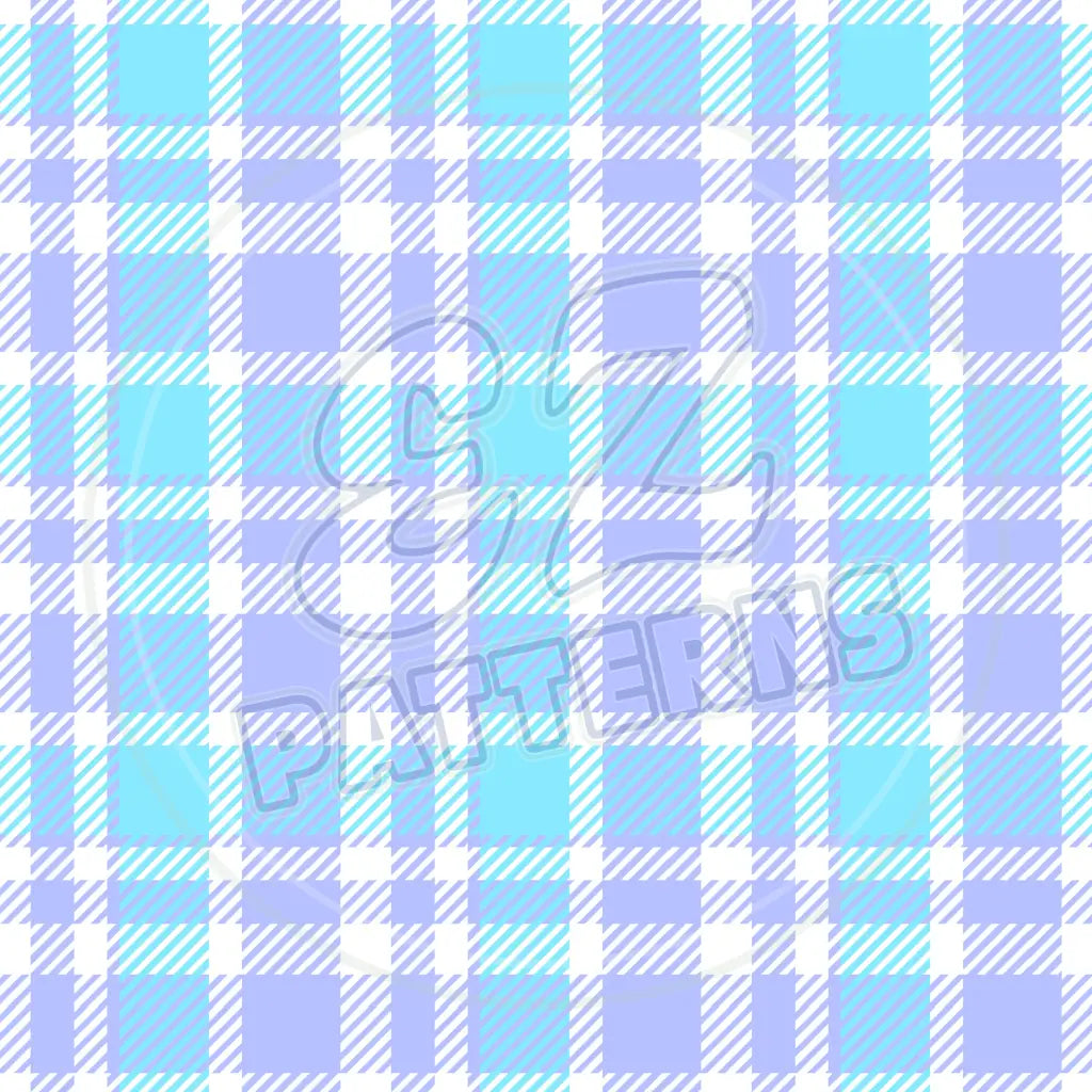 Easter Plaid 015 Printed Pattern Vinyl