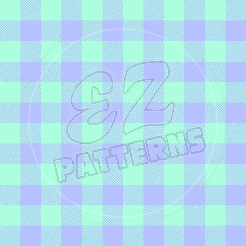 Easter Plaid 016 Printed Pattern Vinyl