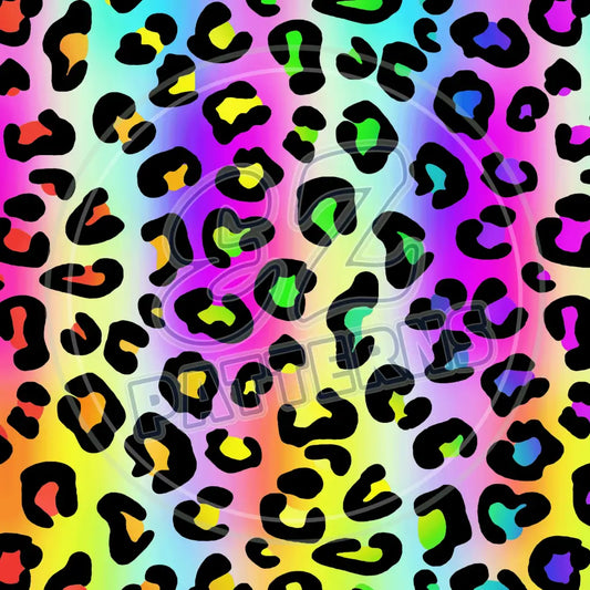 Electric Leopard 003 Printed Pattern Vinyl