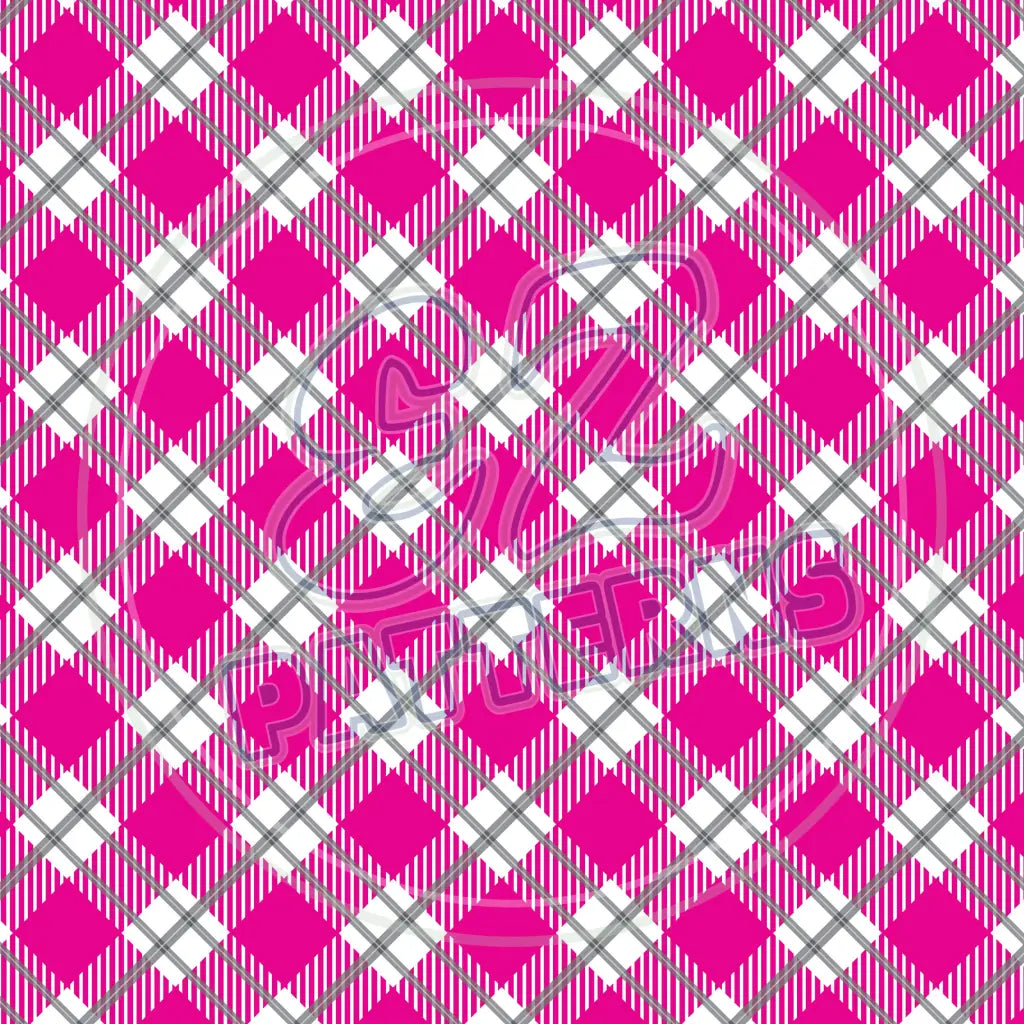 Fashion Fuchsia 017 Printed Pattern Vinyl