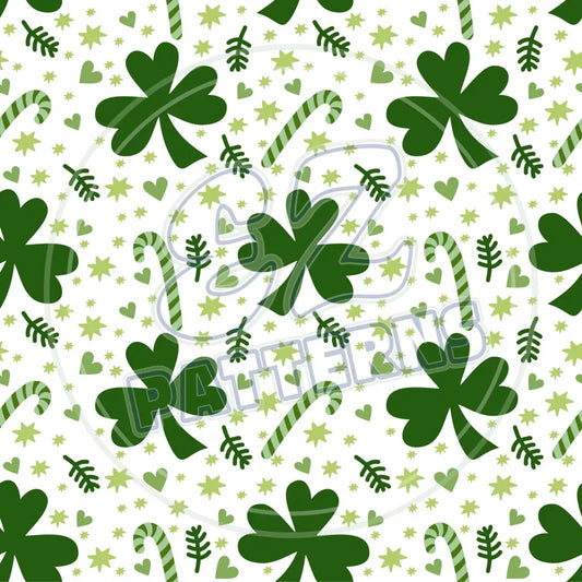 4 Leaf Clover Printed Pattern Vinyl