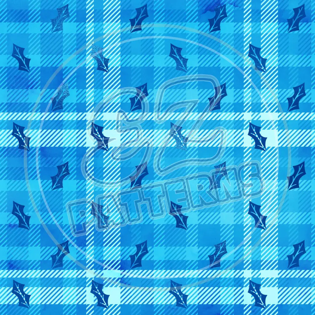 Frosty Plaid 008 Printed Pattern Vinyl