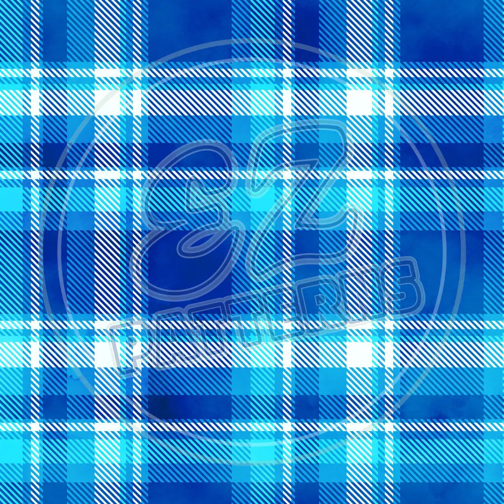 Frosty Plaid 009 Printed Pattern Vinyl