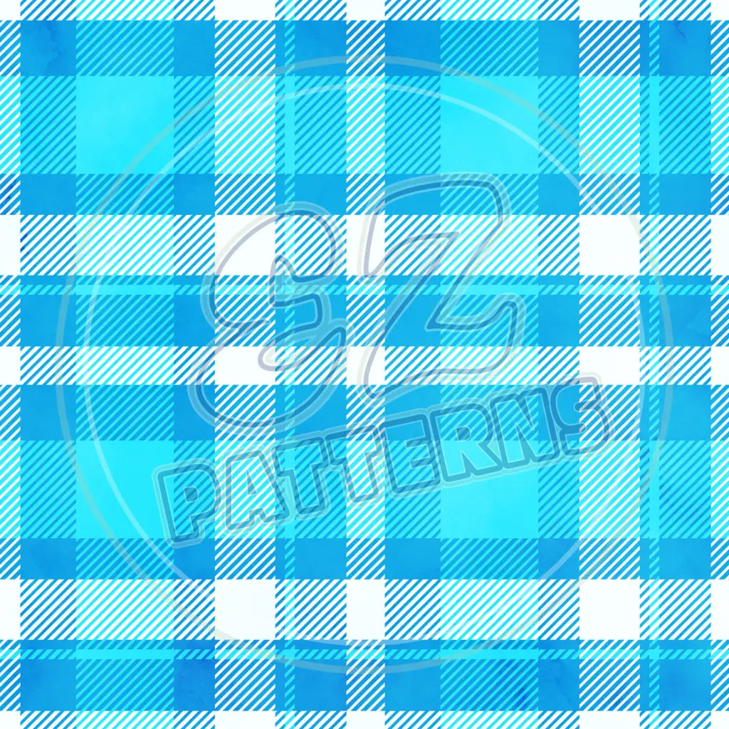 Frosty Plaid 015 Printed Pattern Vinyl