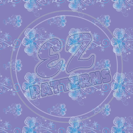 Frozen Flakes 003 Printed Pattern Vinyl