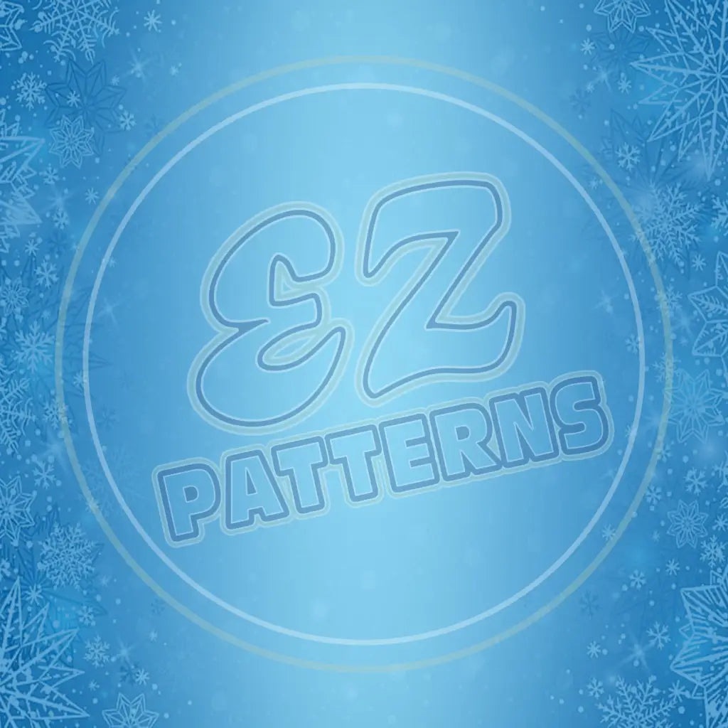 Frozen Flakes 007 Printed Pattern Vinyl