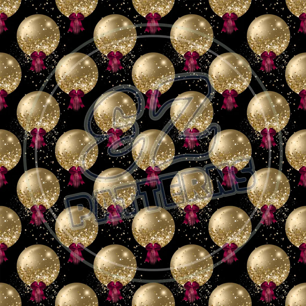 Glam Balloons 004 Printed Pattern Vinyl