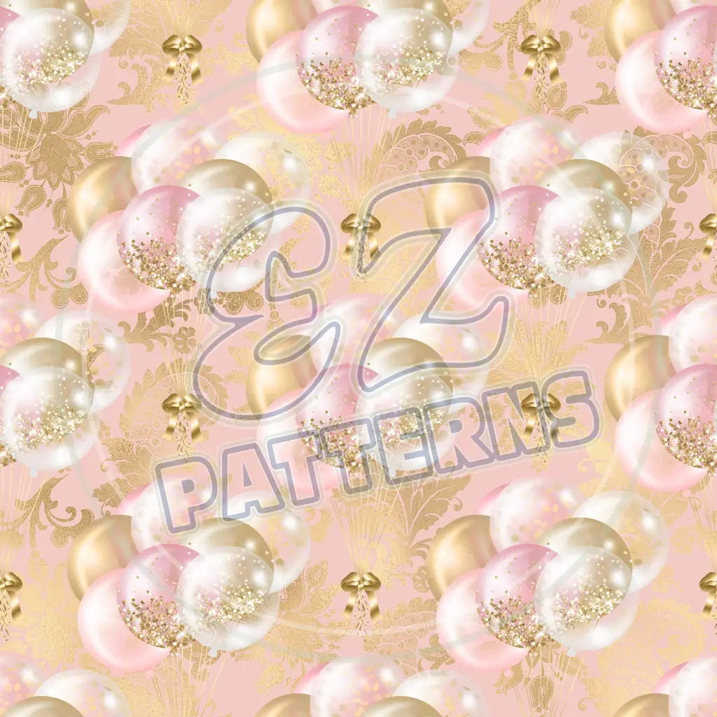 Glam Balloons 014 Printed Pattern Vinyl