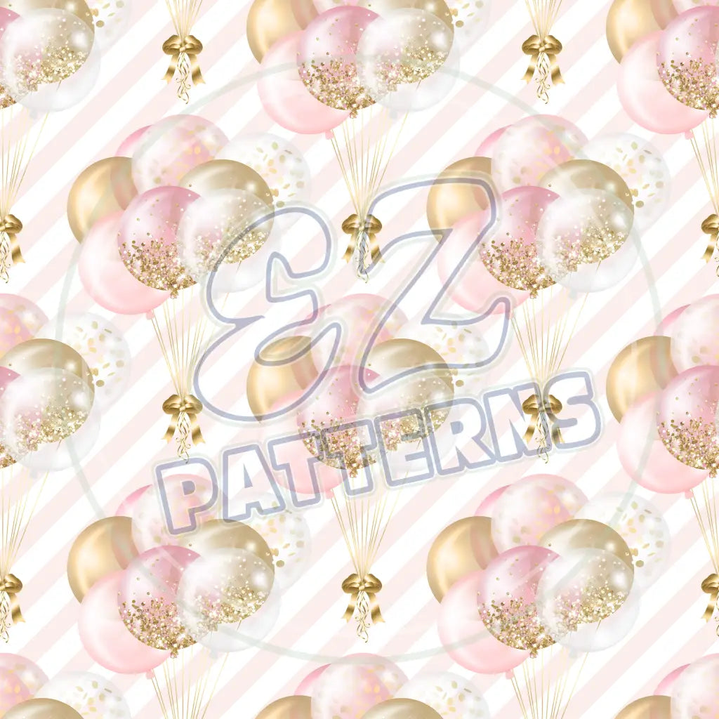 Glam Balloons 016 Printed Pattern Vinyl