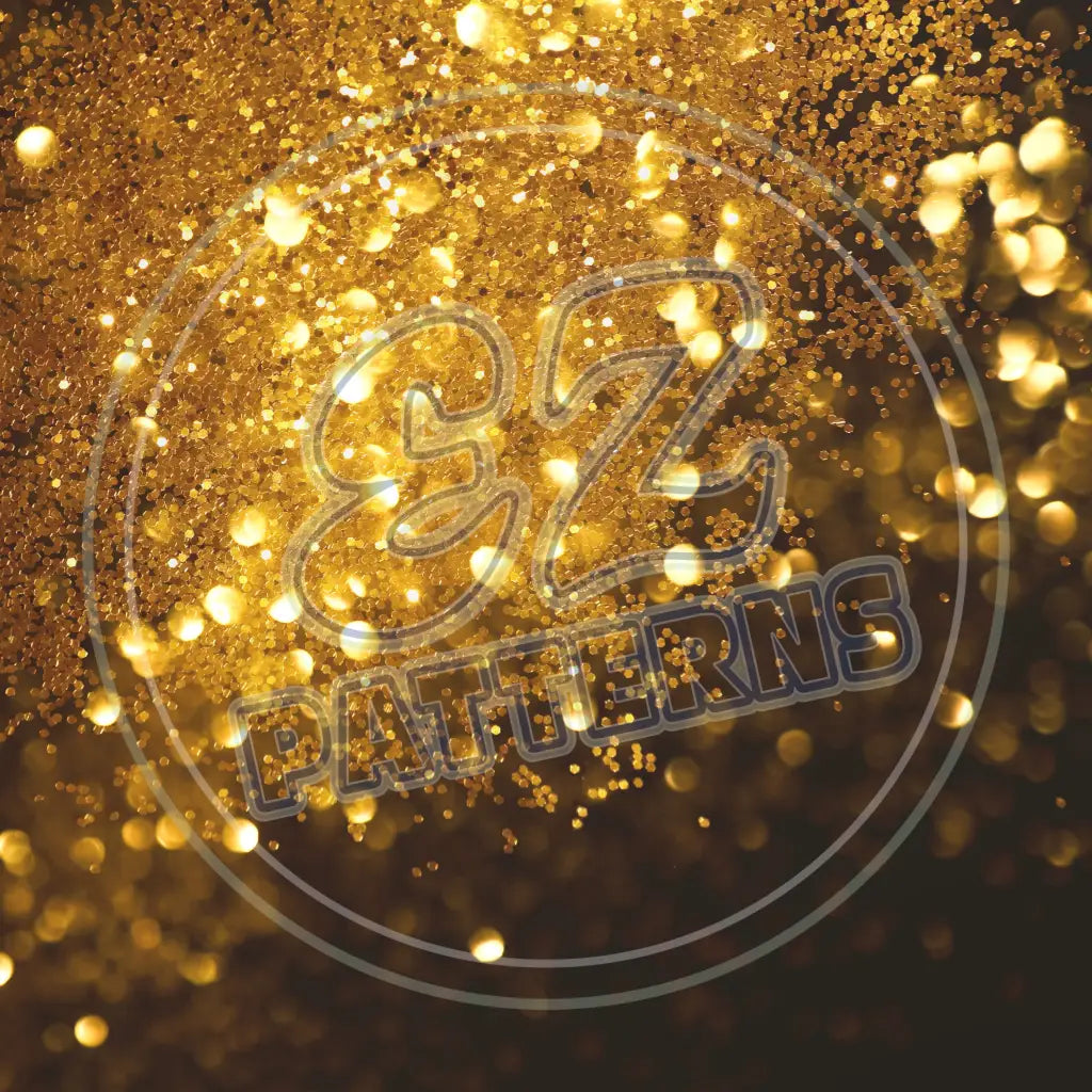 Gold Bokeh 003 Printed Pattern Vinyl