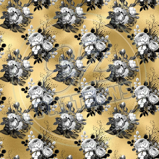 Gothic Gold 005 Printed Pattern Vinyl