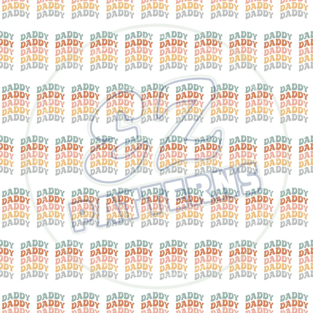 Groovy Dad 006 Printed Pattern Vinyl