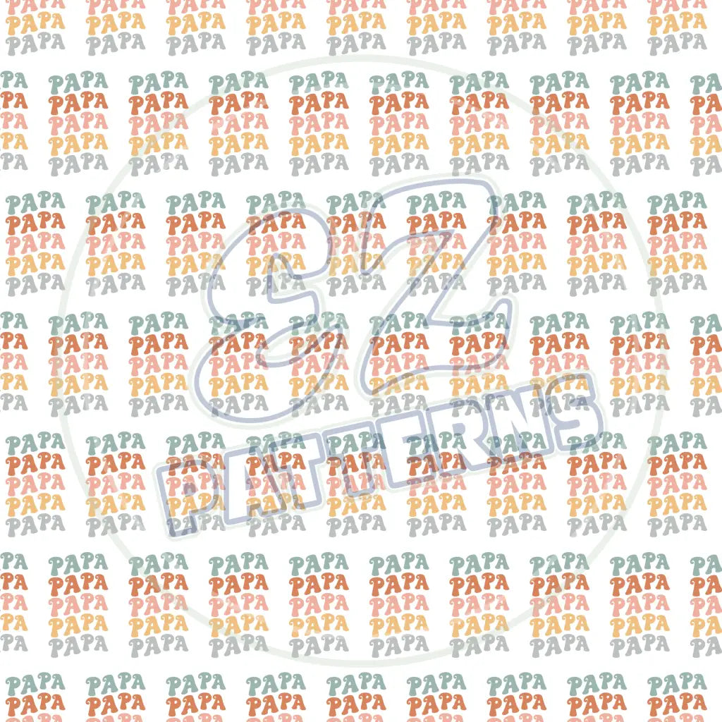 Groovy Dad 009 Printed Pattern Vinyl