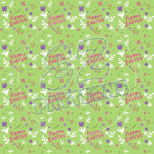 Happy Easter 003 Printed Pattern Vinyl