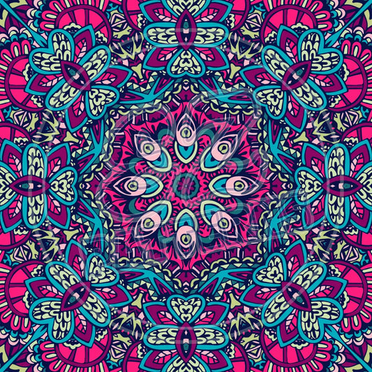 Hippie Gypsy 002 Printed Pattern Vinyl