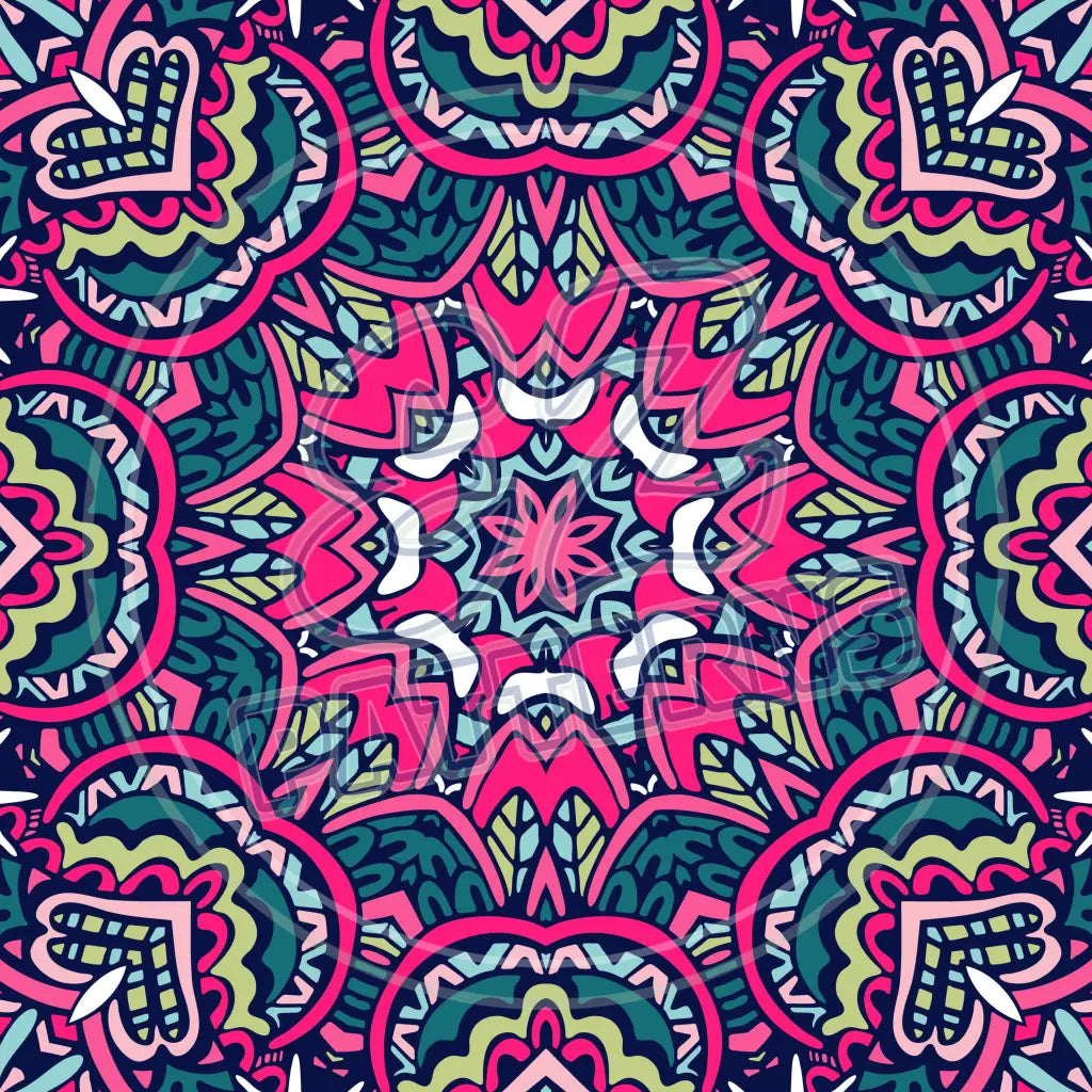 Hippie Gypsy 006 Printed Pattern Vinyl