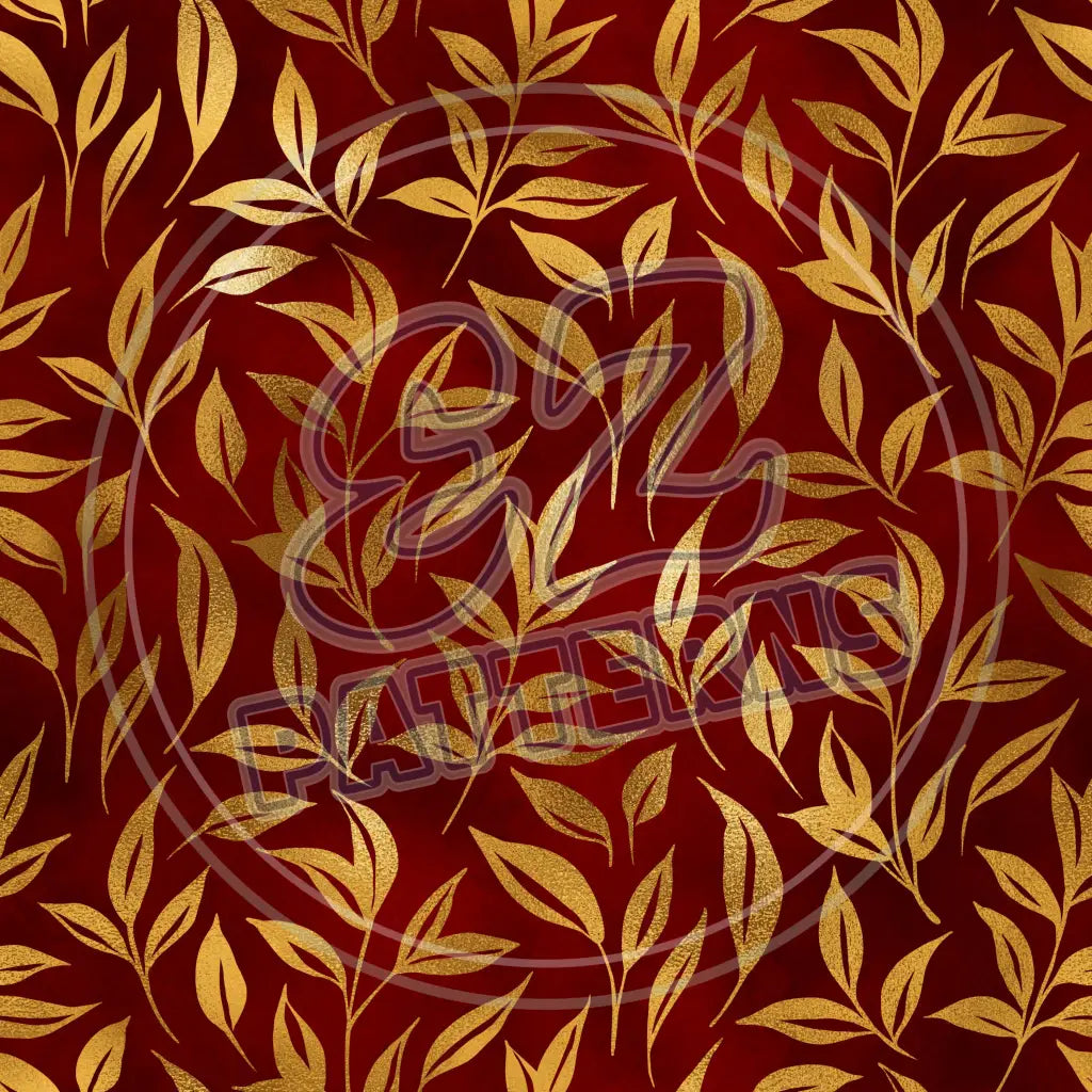 Holiday Floral 006 Printed Pattern Vinyl