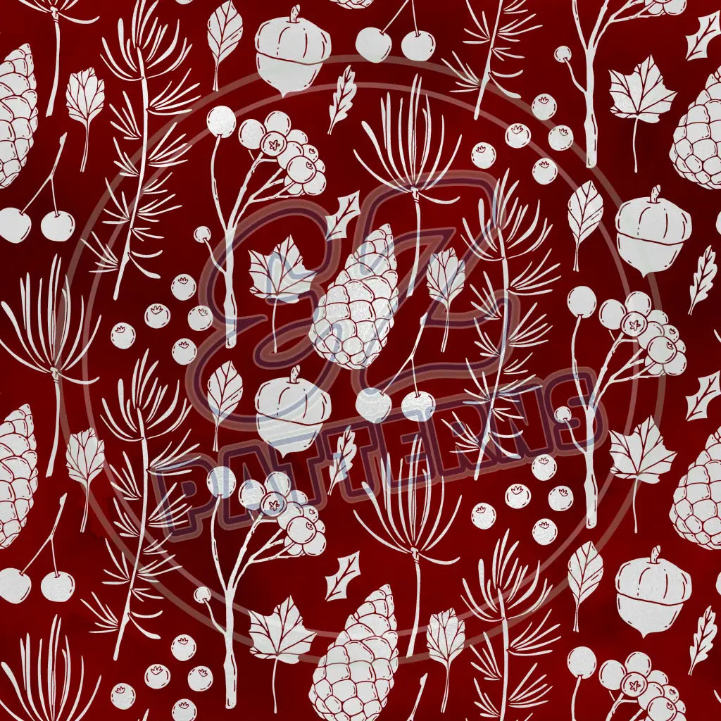 Holiday Floral 013 Printed Pattern Vinyl