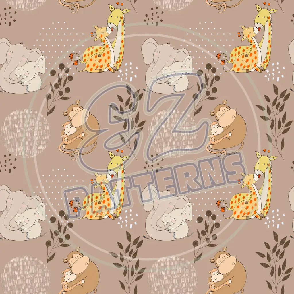 Jungle Mommies 004 Printed Pattern Vinyl