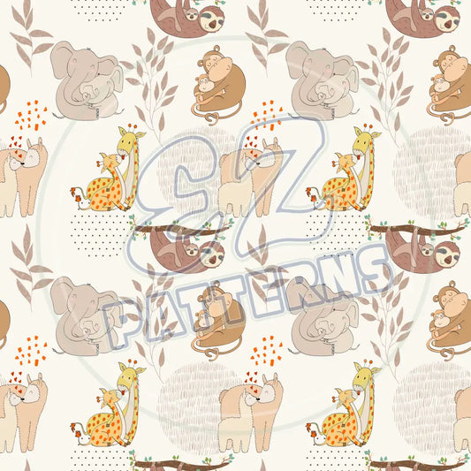 Jungle Mommies 009 Printed Pattern Vinyl