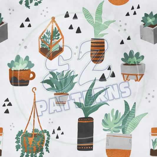 Little Succulent 009 Printed Pattern Vinyl