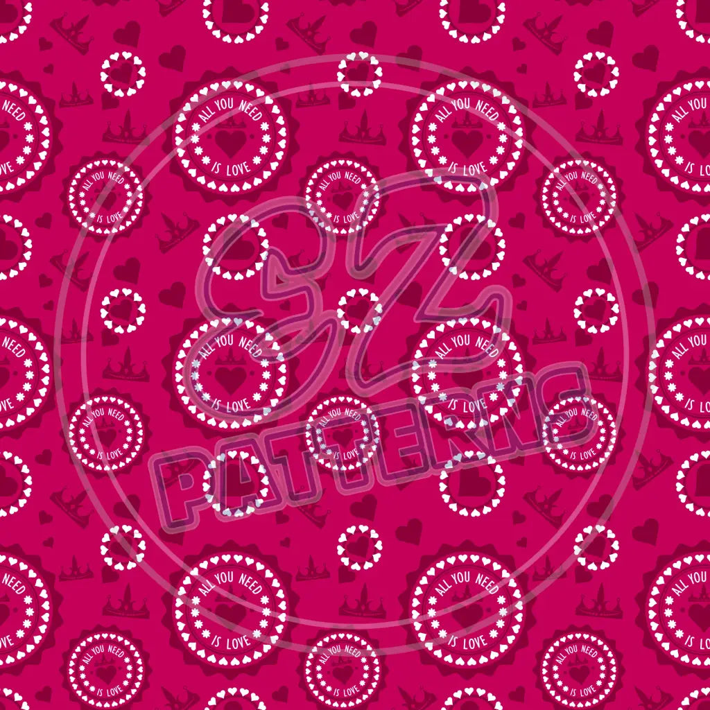 Magical Magenta 003 Printed Pattern Vinyl