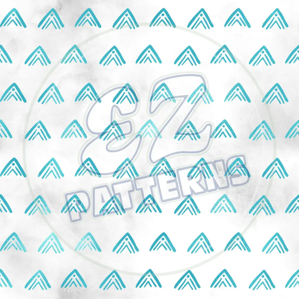 Magical Teal 002 Printed Pattern Vinyl