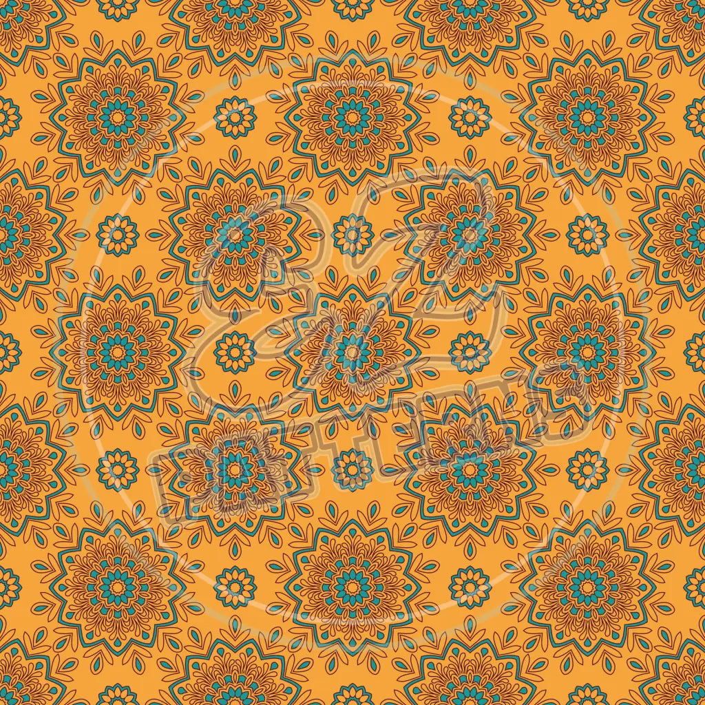 Mandala Boho 001 Printed Pattern Vinyl