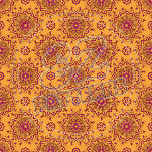 Mandala Boho 014 Printed Pattern Vinyl