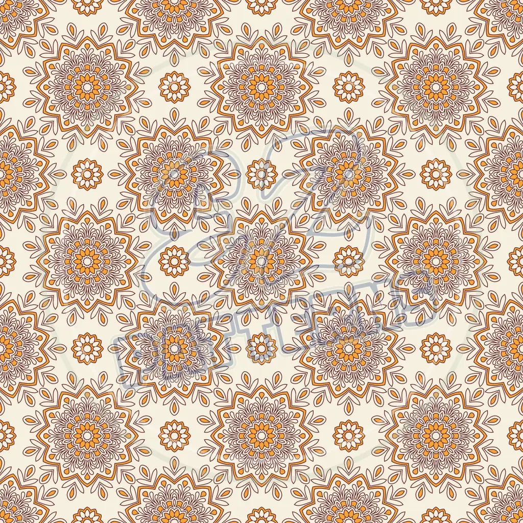 Mandala Boho 015 Printed Pattern Vinyl