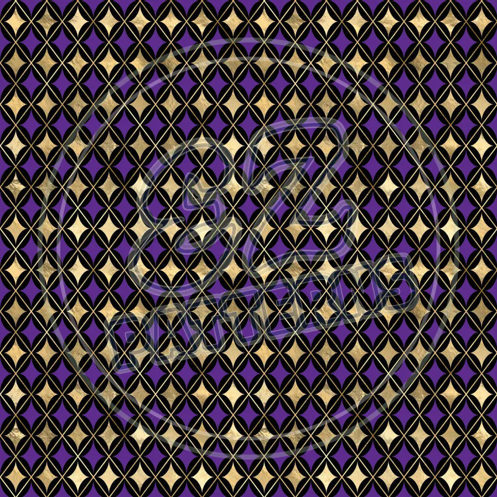 Mardi Gras Bling 011 Printed Pattern Vinyl