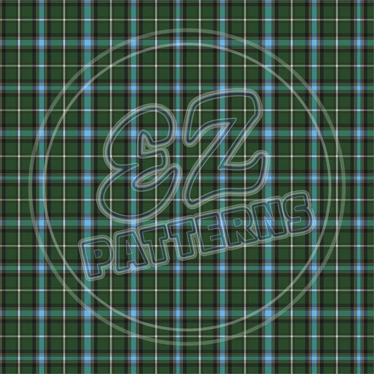 Maritime Tartan LAB 006 - Small Pattern - Printed Pattern Vinyl