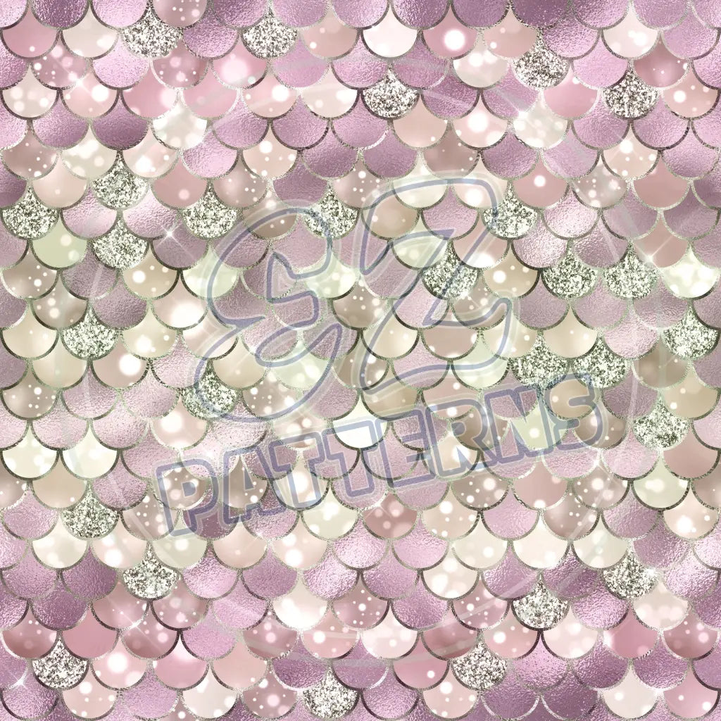 Mermaid Glitter 005 Printed Pattern Vinyl