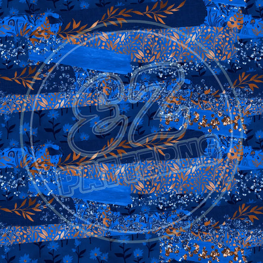 Midnight Copper 009 Printed Pattern Vinyl