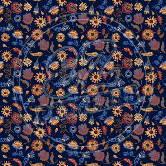 Modern Folk 001 Printed Pattern Vinyl