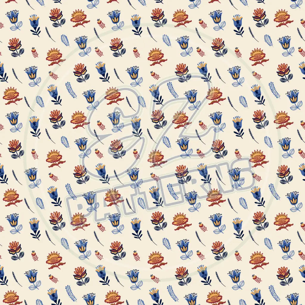 Modern Folk 007 Printed Pattern Vinyl