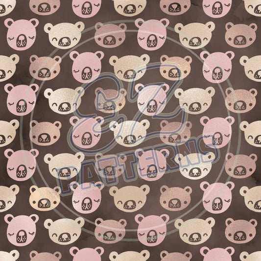 Neutral Nursery 001 Printed Pattern Vinyl