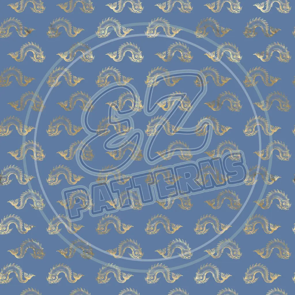 Ocean Mermaid 013 Printed Pattern Vinyl