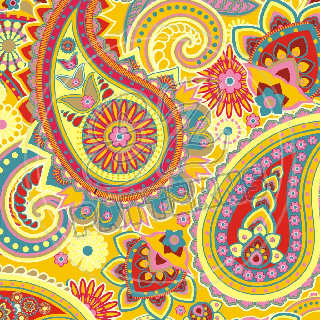 Paisley Dreamer 003 Printed Pattern Vinyl