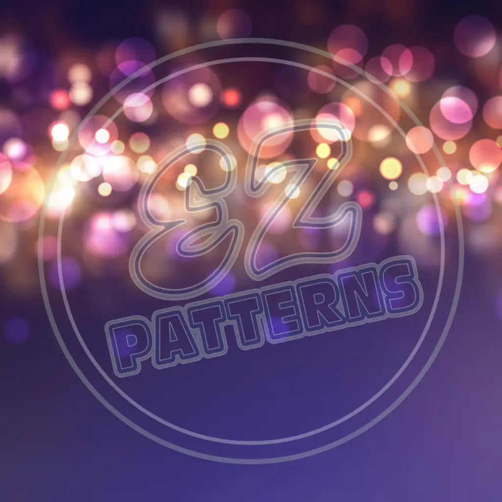 Pastel Bokeh 011 Printed Pattern Vinyl